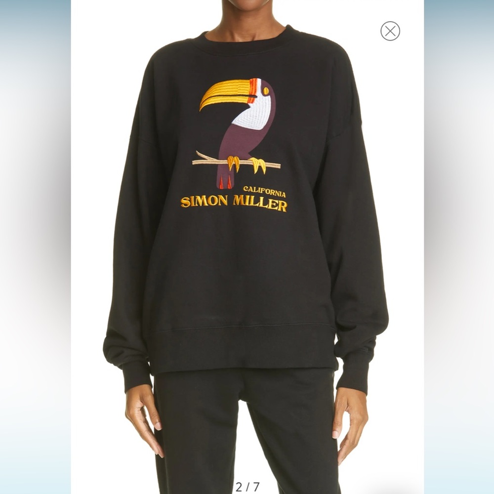 Simon Miller Bird Club Sweatshirt - Picture 2 of 4